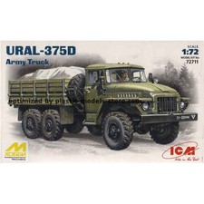 ICM 72711 - 1/72 URAL-375D Soviet Army Truck, scale plastic model kit