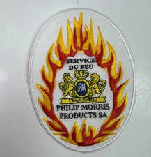 Philip Morris Products SA Service De Feu Fire Plant Patch H5