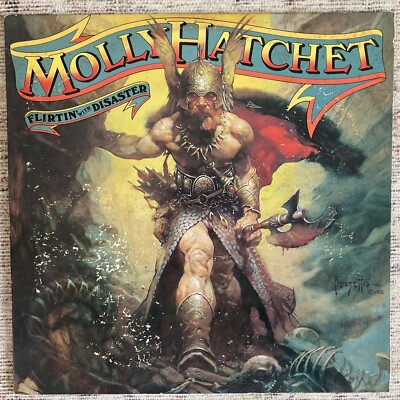 Molly Hatchet  Flirtin' With Disaster  Vinyl LP 1979 Epic JE 36110 Tested Ex