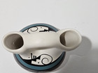 Native American Pottery ~ 6-Inch Navajo Wedding Vase ~ Double Spout ~ Signed — photo 5