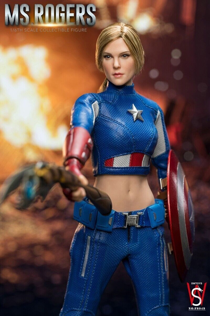 SWTOYS FS049 1/6 Female Captain America MS.Rogers 12