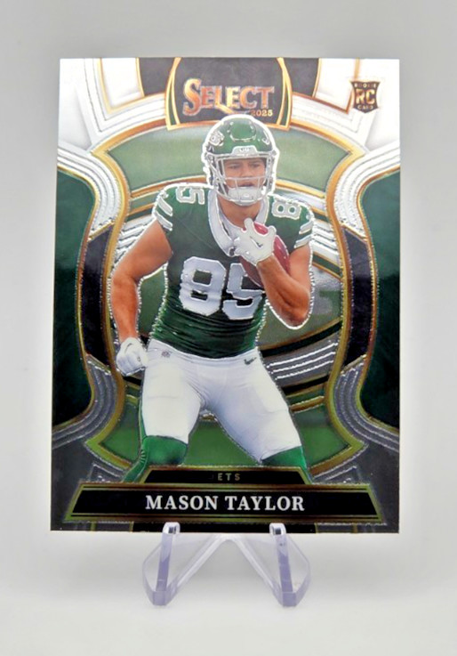 2025 Panini Select - Mason Taylor Concourse Level #76 RC Jets