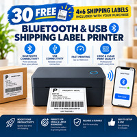 Bluetooth 4x6 Thermal Label Printer For Shipping Labels | eBay | Vinted | Amazon