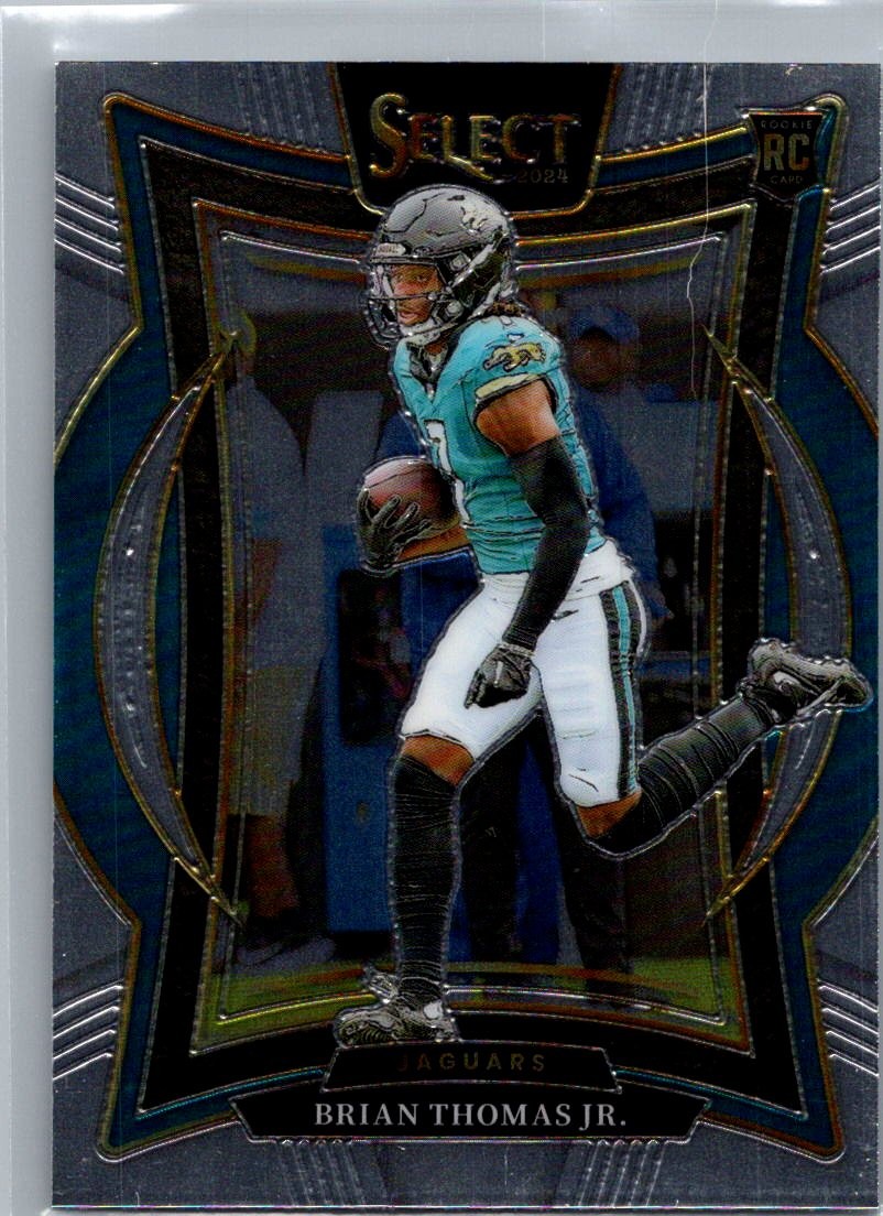 2024 Panini Select Brian Thomas Jr Concourse Level #91 Jacksonville Jaguars