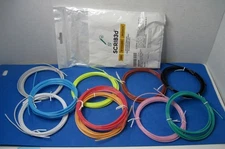 Scrib3D PRINTING PEN ABS Plastic Filaments, 10 Colors 1.75mm