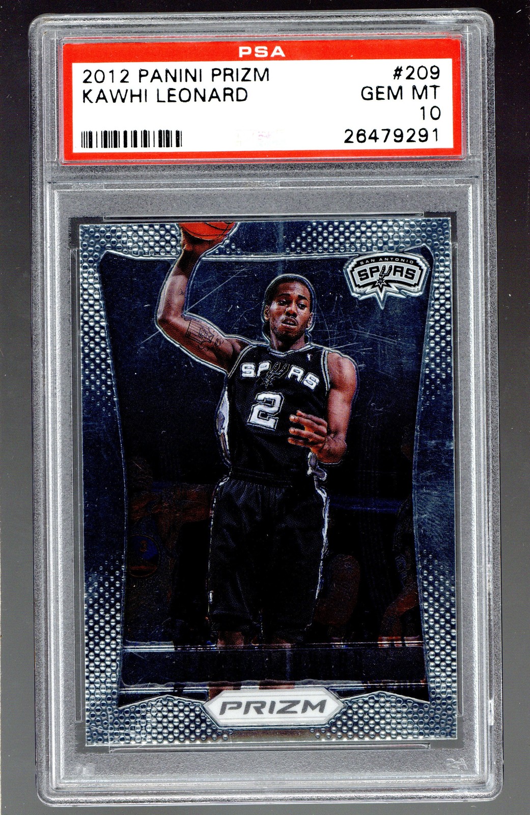 2012-13 Panini Prizm #209 Kawhi Leonard PSA 10 ROOKIE RC