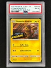 Pokemon 2019 Detective Pikachu SM190 Black Star Holo PSA 8