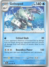 Golisopod 026/086 Uncommon Chaos Rising Pokemon Near Mint