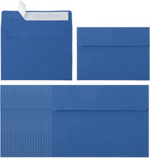 60Pack A2 Envelopes, Self Seal Blue Invitation Envelopes 4-3 8 x 5-3 4 for Postc