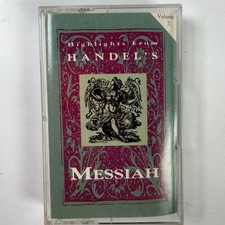 Handel's Messiah Highlights Vol 2 Cassette 1983 Regency Music Premium Quality