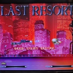 Last Resort Neo Geo CD software
