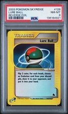 2003 POKEMON SKYRIDGE #128 LURE BALL-REVERSE FOIL PSA 8 on eBay