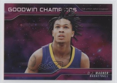 2023 Upper Deck Goodwin Champions Platinum Horizontal Cosmic /199 DJ Wagner 0l2