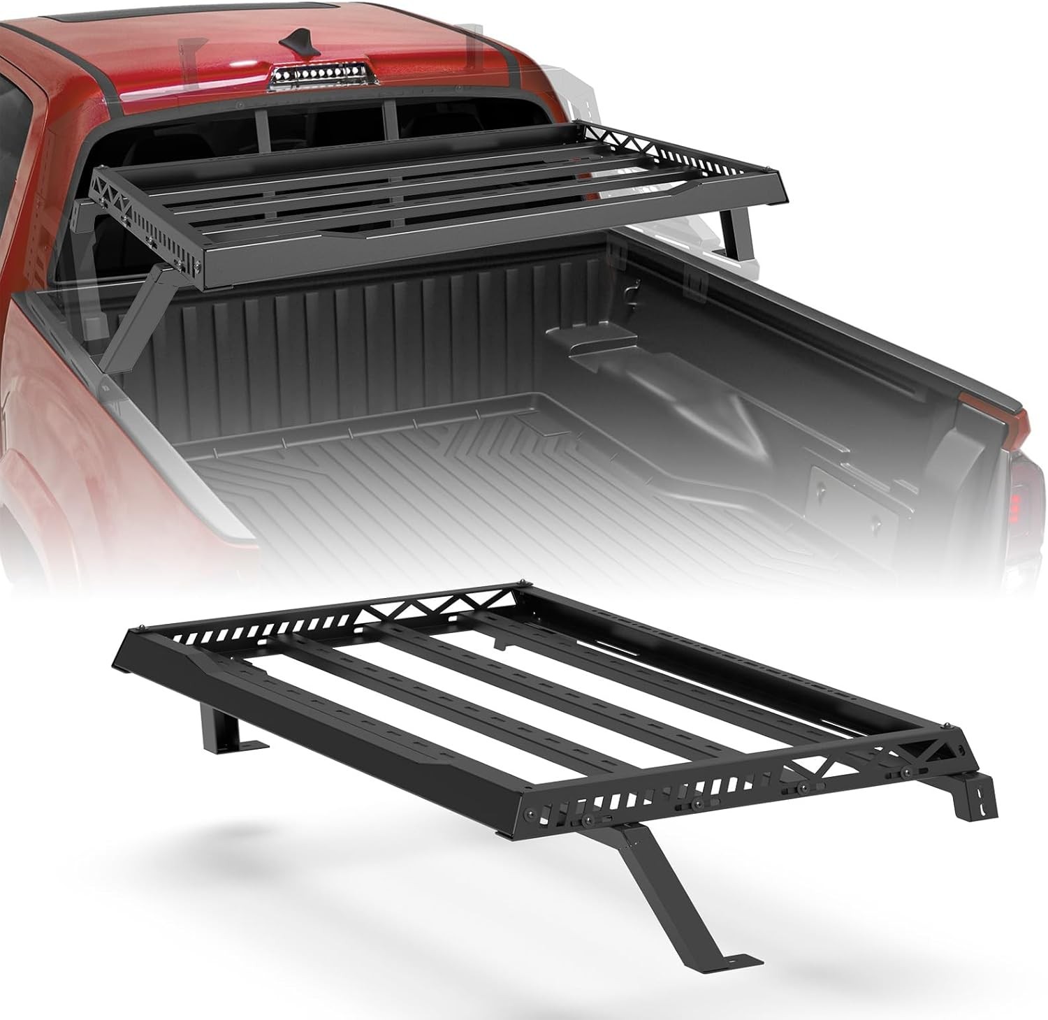 Roll Bar Racks Roof Rack Full-Size Pickup Truck Roll Bar Rack For 2011-2026 RAM 1500 ...