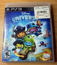 Disney Universe (Sony PlayStation 3, PS3 - 2011) CIB w/ Manual & Poster! TESTED