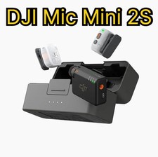 New DJI Mic Mini 2S 2 TX  1 RX  Charging Case 32 Bit Float Microphone