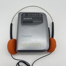 Sony Walkman WM-FX141 AM/FM Cassette Player - New Belt - Reconditioned