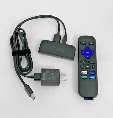 Roku Premiere 3920X HD Media Streamer, w/ USB Power Cable & Remote - Works