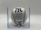 Fernando Cruz Autograph Signed OML Yankees Baseball *Inscribed* NY OR NOWHERE!