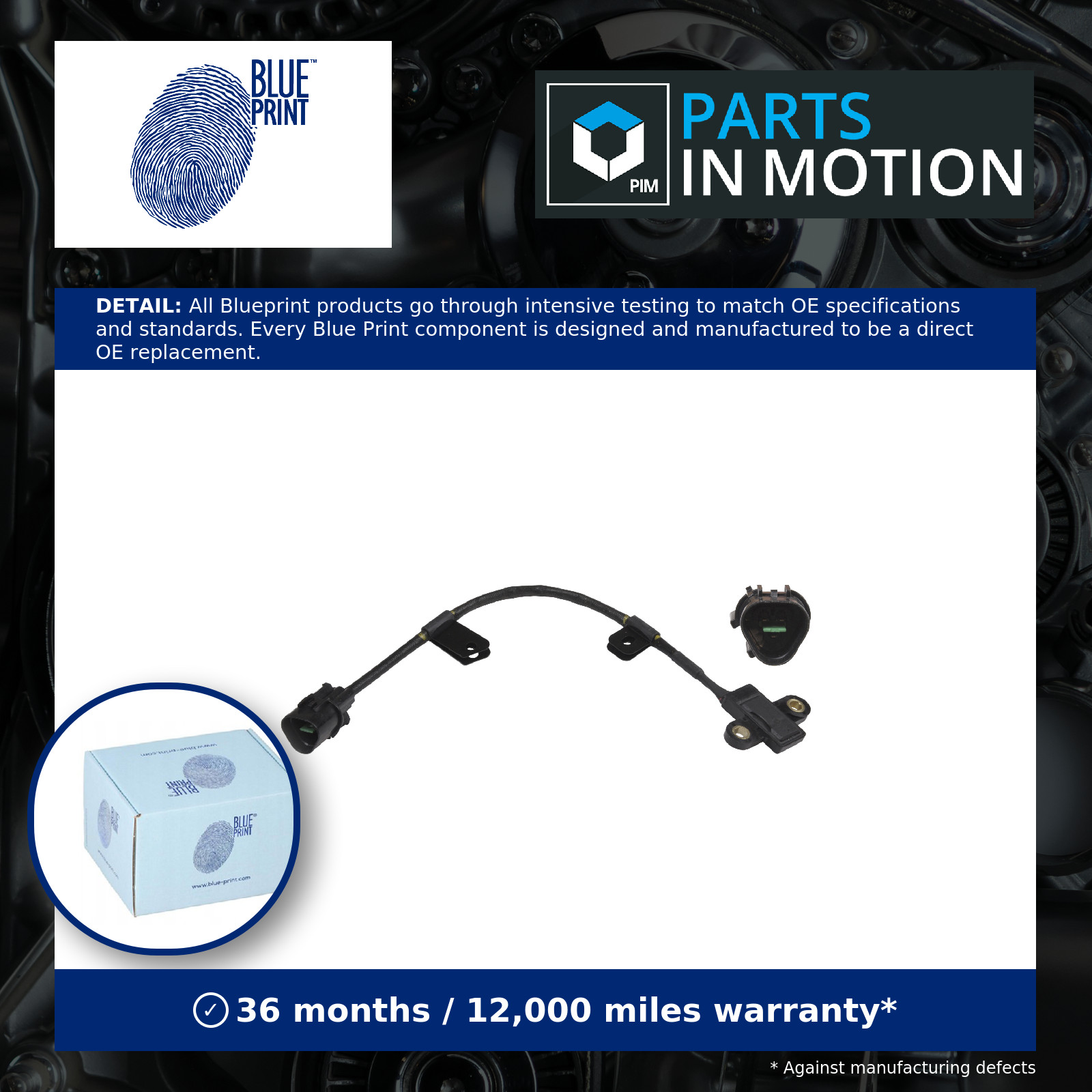 Blue Print ADG07220 Sensor Crankshaft Pulse Fits Hyundai Atos Getz 39310-02600 - Image 2