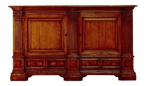 Anrichte Schublade Vitrine Wohnzimmer Holz Buffet Anrichte Sideboard Schrank Neu-image