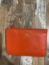 Coach Key Pouch Orange
