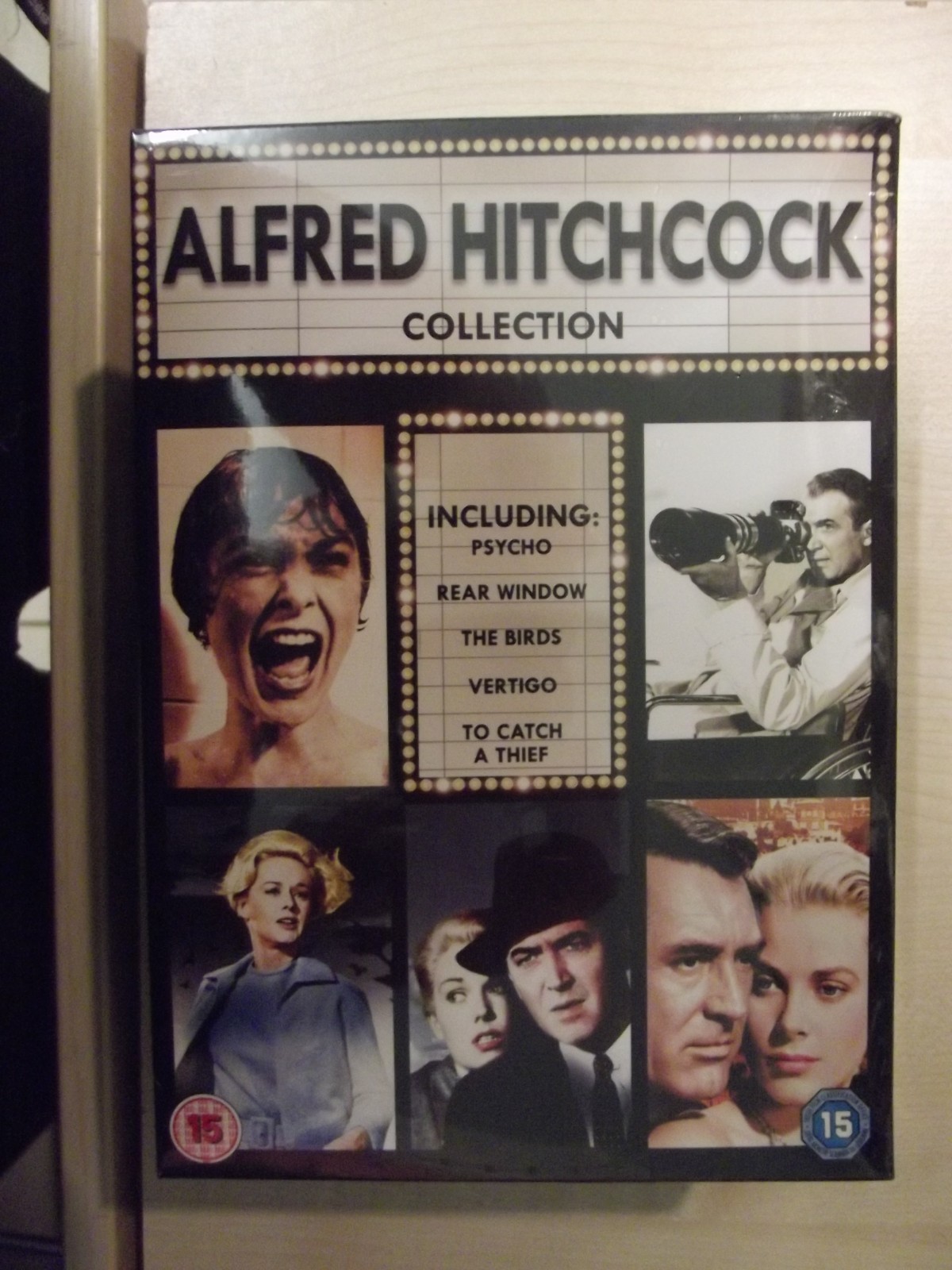 Alfred Hitchcock Collection 5 DVD Boxset Sealed HMV Exclusive sent 1st class