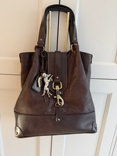 Chloe Kerala Brown Tote Bag Leather Shoulder