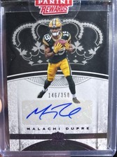 2017 Panini Preferred Crown Royale Rookie Pink /350 Malachi Dupre #21 Auto RC