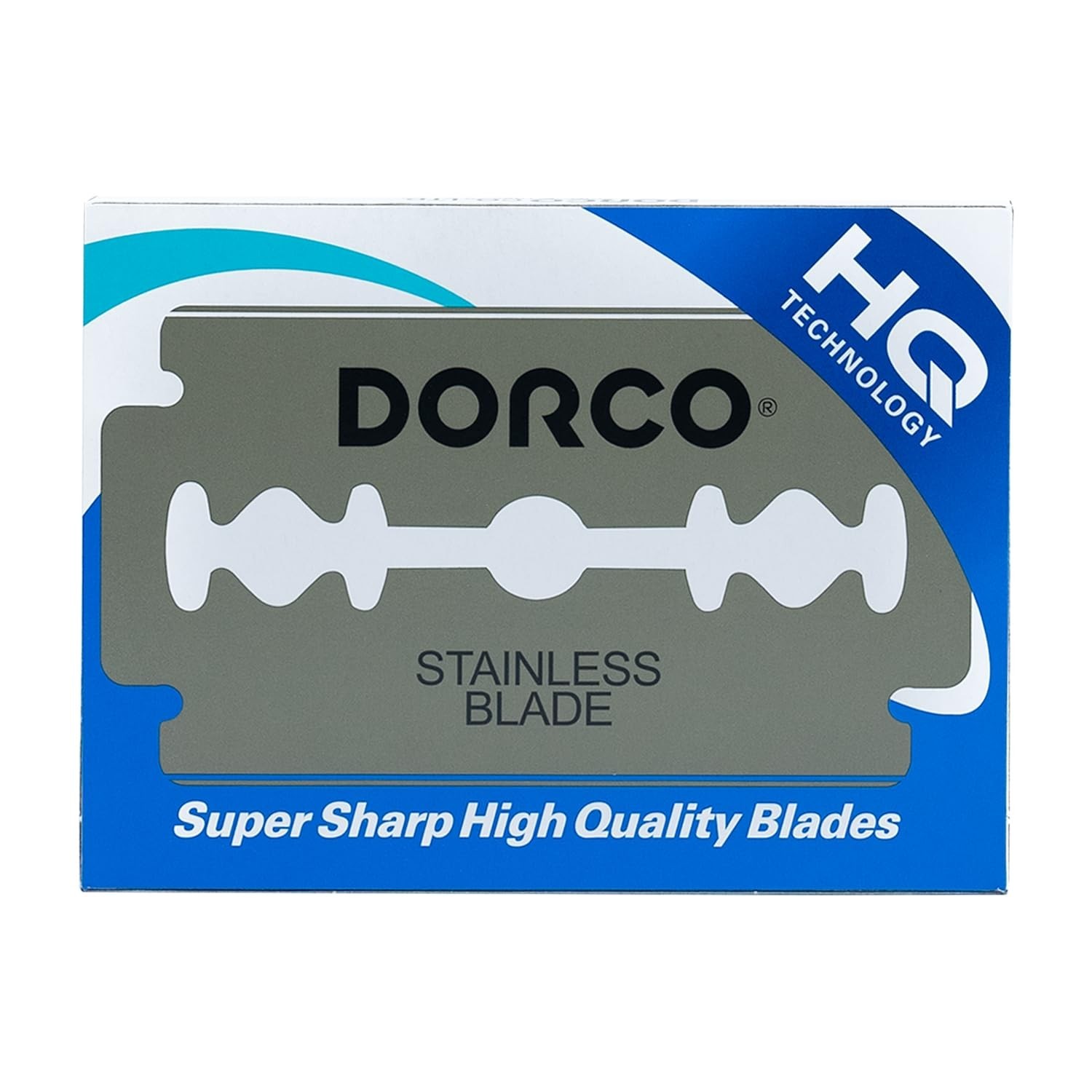 Dorco Razor Blades - 100 Stainless Double Edge Blades ST300 Barber Supplies
