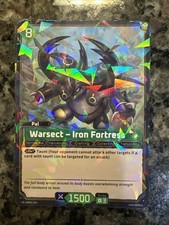 Warsect – Iron Fortress SR NM EBP01-054SR Palworld TCG Dawn of Palpagos