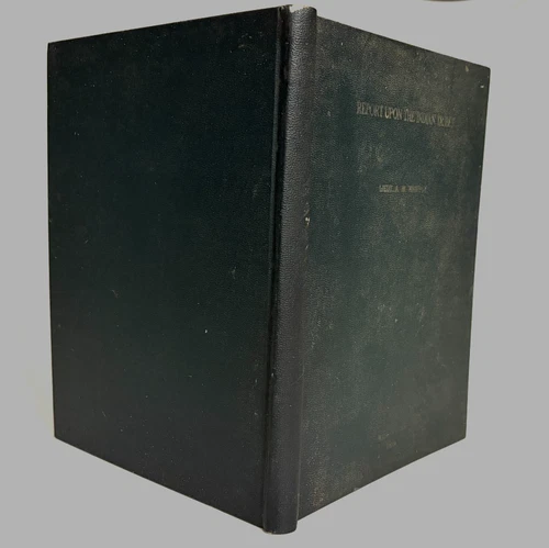 REPORT UPON the INDIAN TRIBES by LT. A.W. WHIPPLE-REBOUND ORIGINAL - 1855