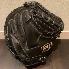 ZETT NEO STATUS Hardball Catcher's Mitt Black