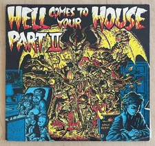 HELL COMES TO YOUR HOUSE Part II (1983) Bemisbrain Comp Vinyl LP Cow Punk Rock