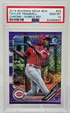 2019 Bowman Chrome Mojo Purp Refractor TAYLOR TRAMEL RC CARD /250 PSA 10 GEM MT