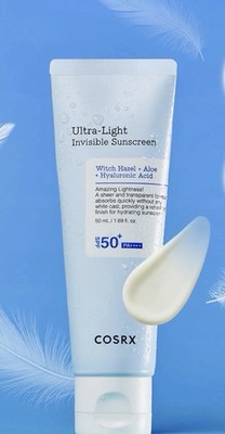 COSRX Ultra-Light Invisible Sunscreen SPF50 PA++++ 1.69fl. oz. Korean Formula