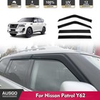 AUSGO Luxury Weather Shields for Nissan Patrol Y62 2012-Onwards