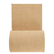Burlap Roll 14 In. X 150 Ft. and 50 X 50 High Density Wide Natural Burlap Roll J