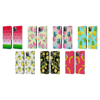 OFFIZIELLE HAROULITA FRUECHTE BRIEFTASCHE HÜLLE HUELLE FÜR APPLE iPHONE HANDYS
