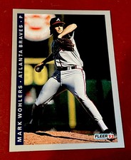 1993 Fleer - Mark Wohlers #16 Atlanta Braves Reliever