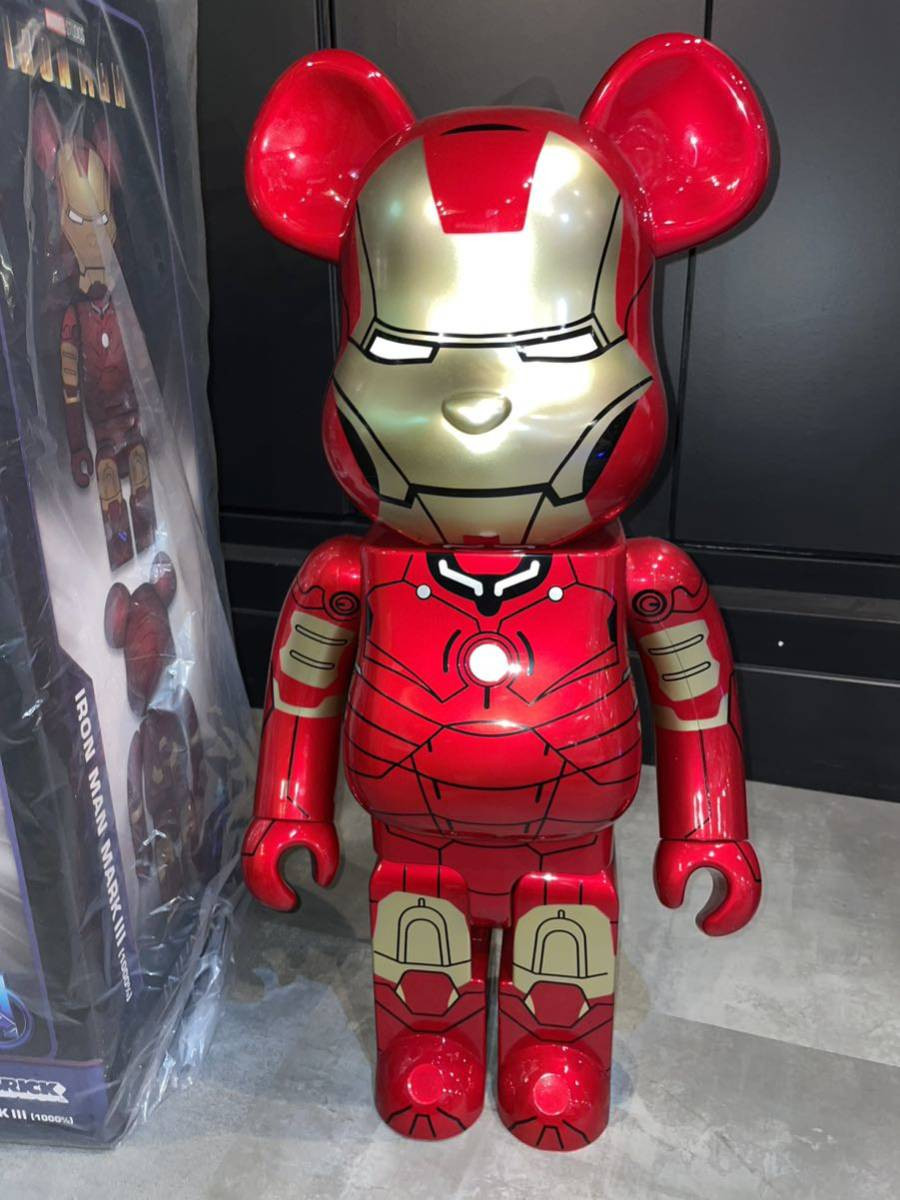 Be Rbrick Iron Man Markiii 1000 Bearbrick Mark Iii Medicom Be Rbrick Iron Man Markiii 1000 Bearbrick Mark Iii Medicom