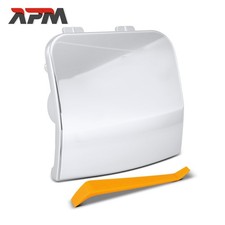 Klappe Abschlepphaken Hinten Glänzend Silber für Mercedes-Benz GLB X247 SUV