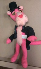 Vintage XL Pink Panther Tuxedo Plush Poseable Mirisch-Geoffrey Mighty Star 1964