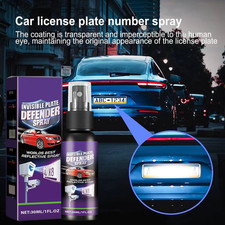 30ml Car License Plate Number Car Transparent Coating Spray Concealer 1-3pcs 30ml Car License Plate Number Car Transparent Coating Spray Concealer 1-3pcs