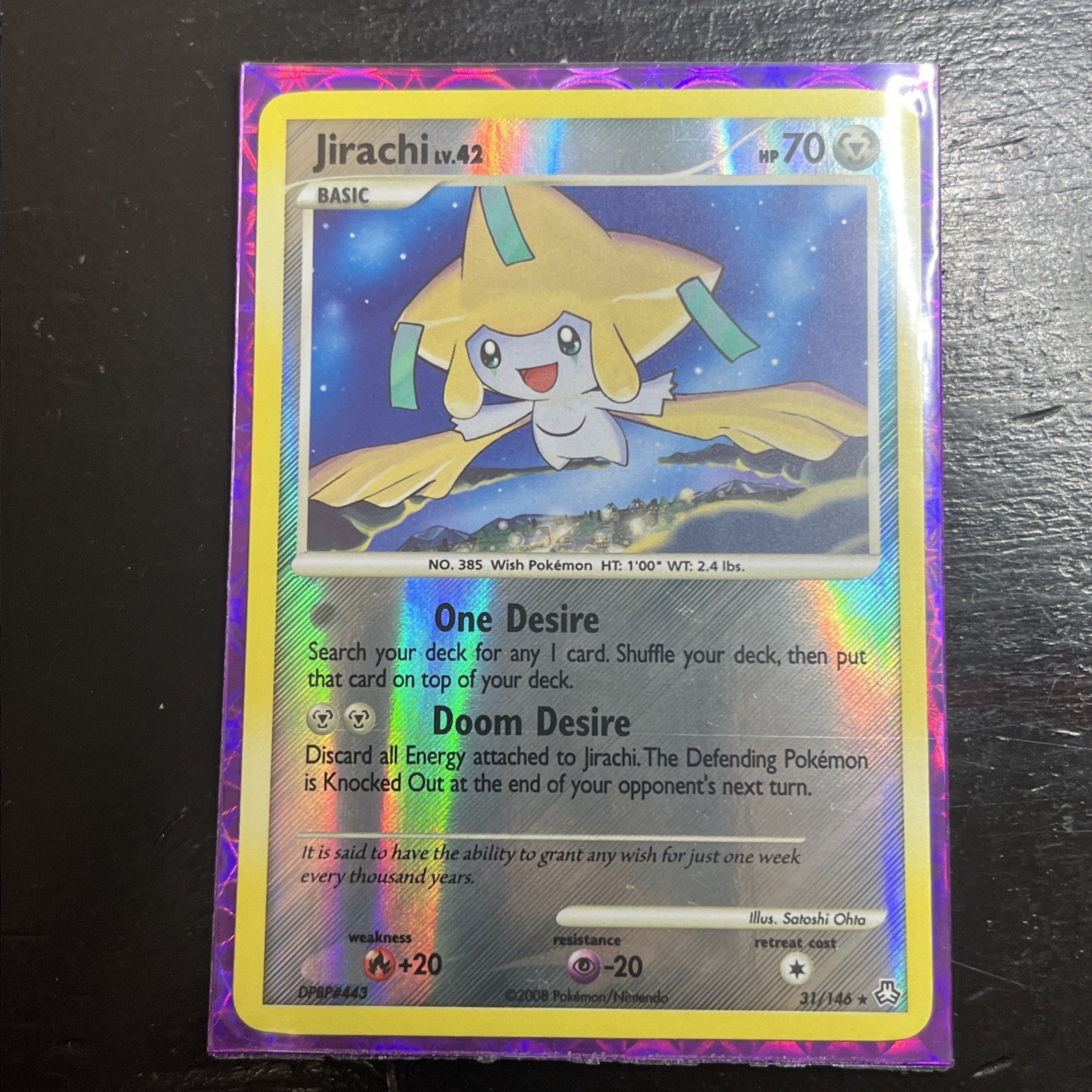 Jirachi 31/146 Legends Awakened Reverse Hologram Pokémon TCG Near Mint NM+