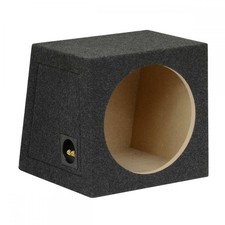 12" 30cm MDF schwarz versiegelt Auto Audio Lautsprecher Sub Subwoofer Bass Box Gehäuse 30L