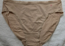 NEW W TAG VICTORIA'S SECRET Vintage HIGH LEG Tag-less BRIEF PANTY/Size L
