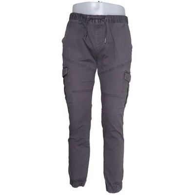 Amaci & Sons, Cargohose, Größe: L, Grau, Baumwolle/Elasthan, Einfarbig #enP