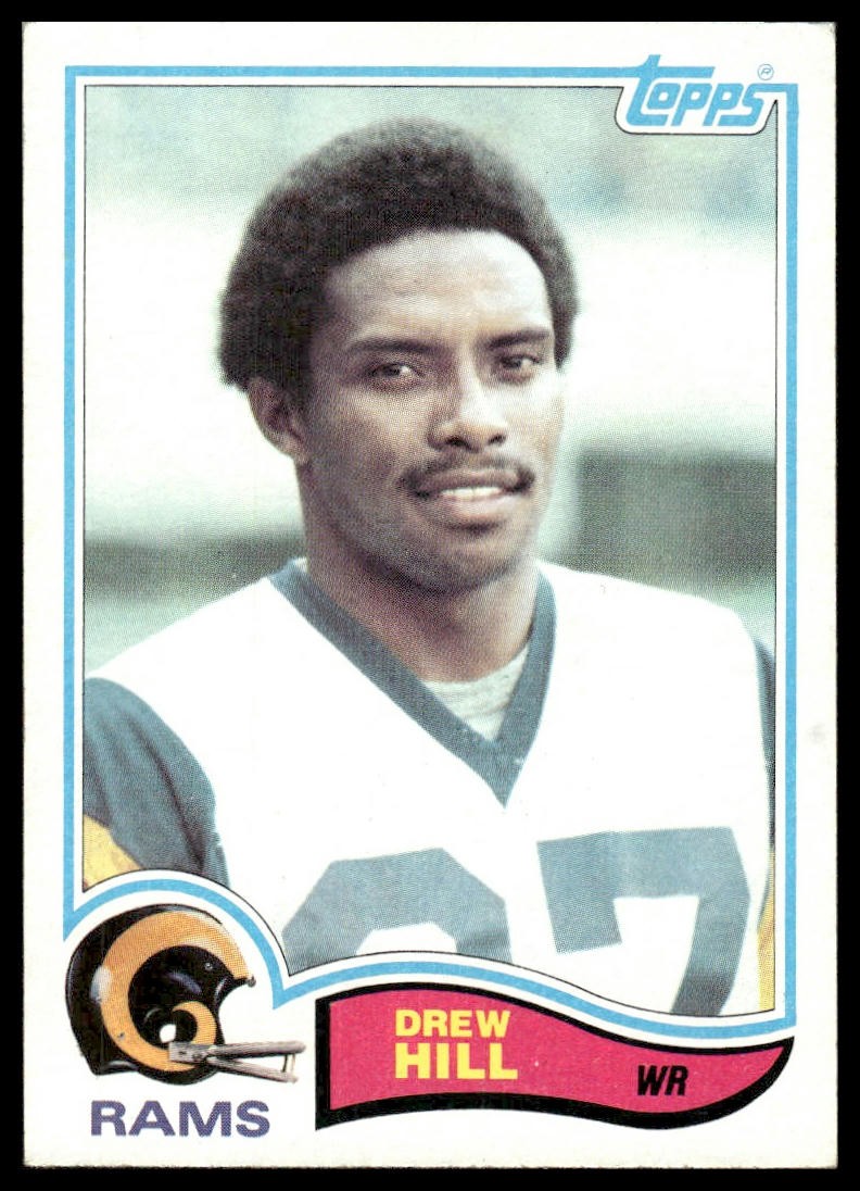 Drew Hill Rookie 1982 Topps #379 Los Angeles Rams