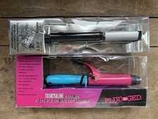 PLUGGED IN STOW N GO MINI CURLING IRON  ION STRAIGHT N SPIRAL MINI STYLER IRON